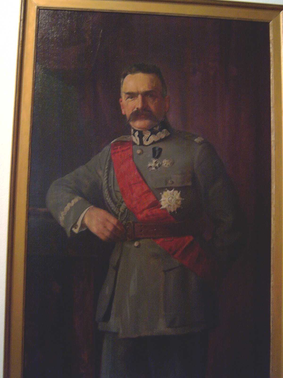 Piłsudski's portrait